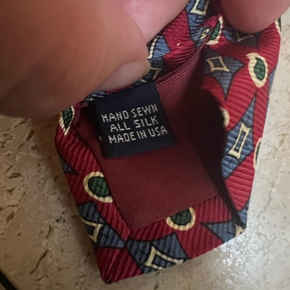 Jos. A. Bank Executive Collection 100% Silk Made in USA Lot of 6 Men’s Neckties - Picture 7 of 9